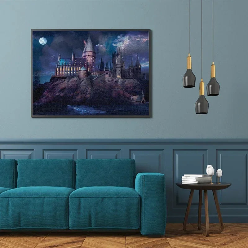 Puzzle 1000 Pièces - Chateau Enchanté (Paysage, Adulte)