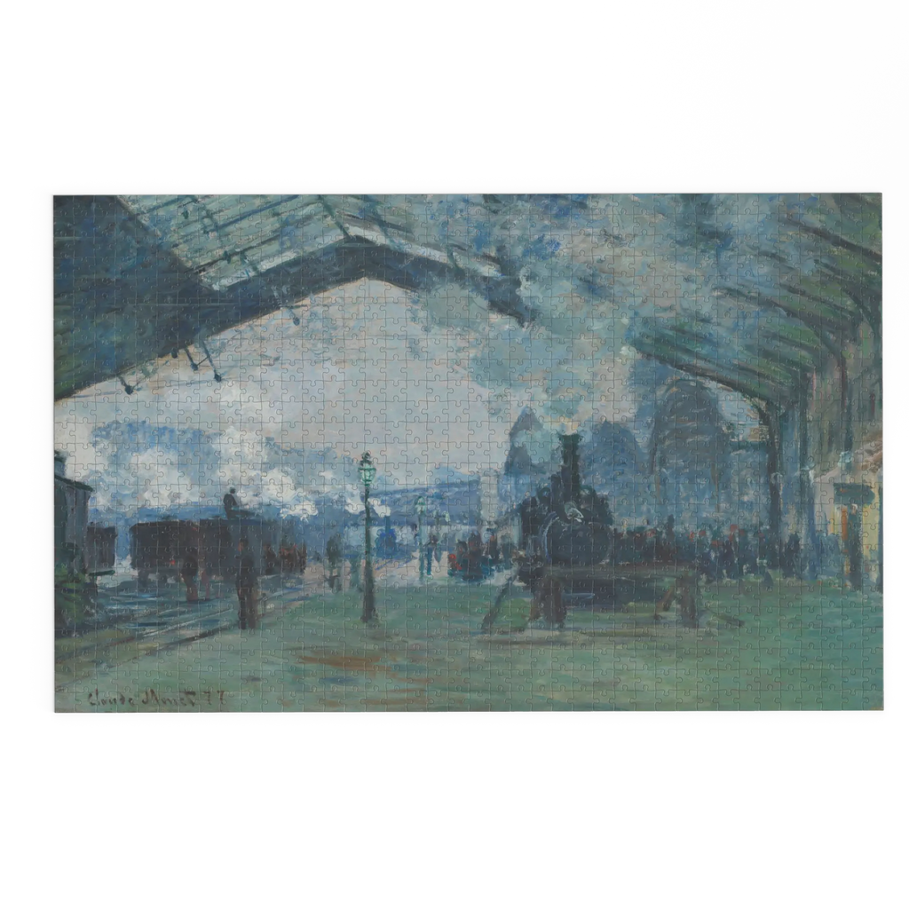 Arrivée du train de Normandie, Gare Saint-Lazare - Claude Monet