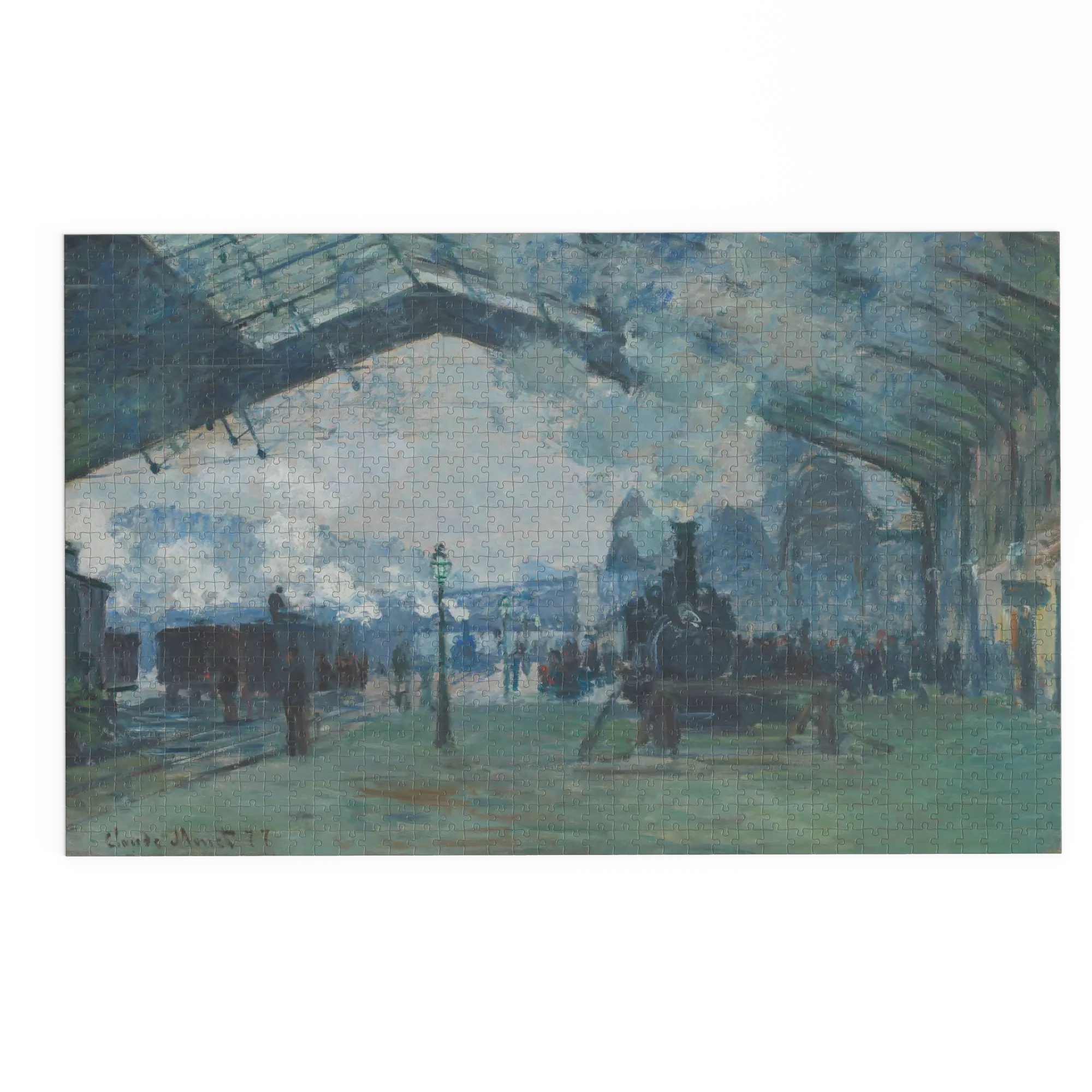 Arrivée du train de Normandie, Gare Saint-Lazare - Claude Monet