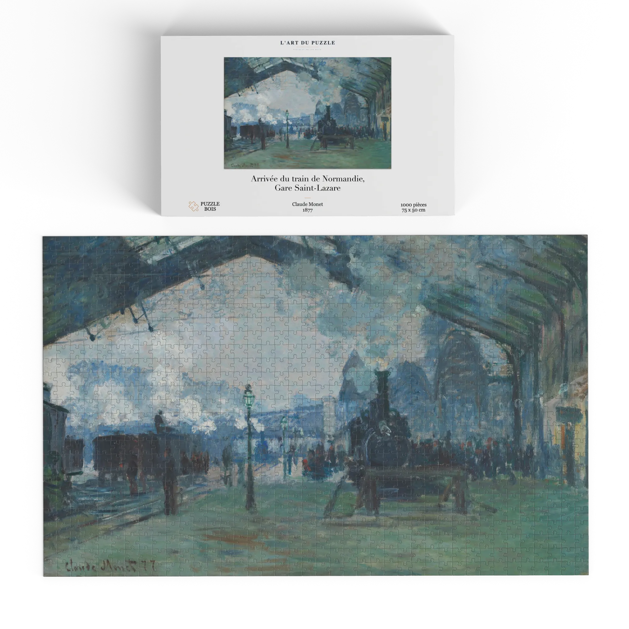 Arrivée du train de Normandie, Gare Saint-Lazare - Claude Monet