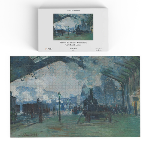 Arrivée du train de Normandie, Gare Saint-Lazare - Claude Monet