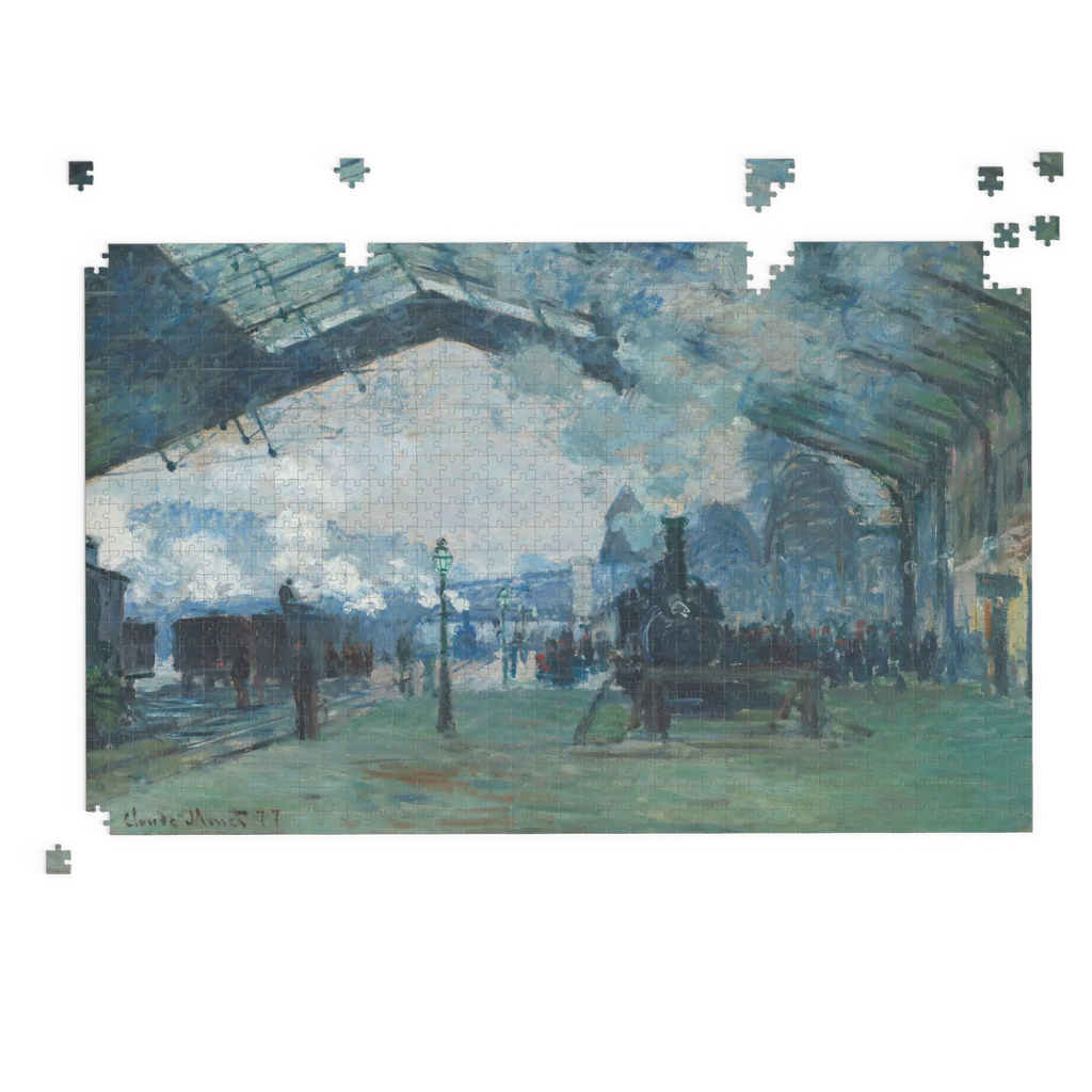 Arrivée du train de Normandie, Gare Saint-Lazare - Claude Monet