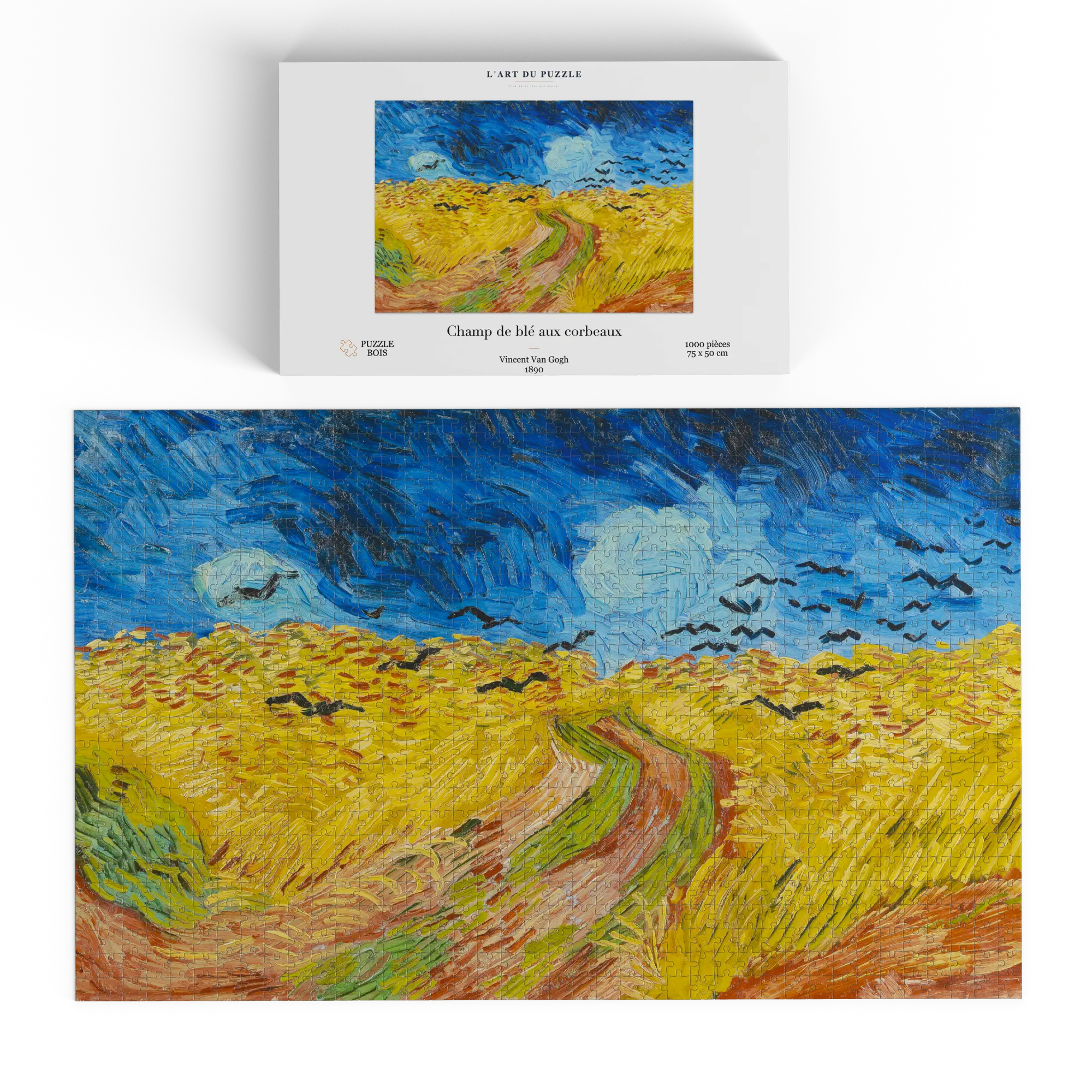 Champ de blé aux corbeaux - Vincent Van Gogh