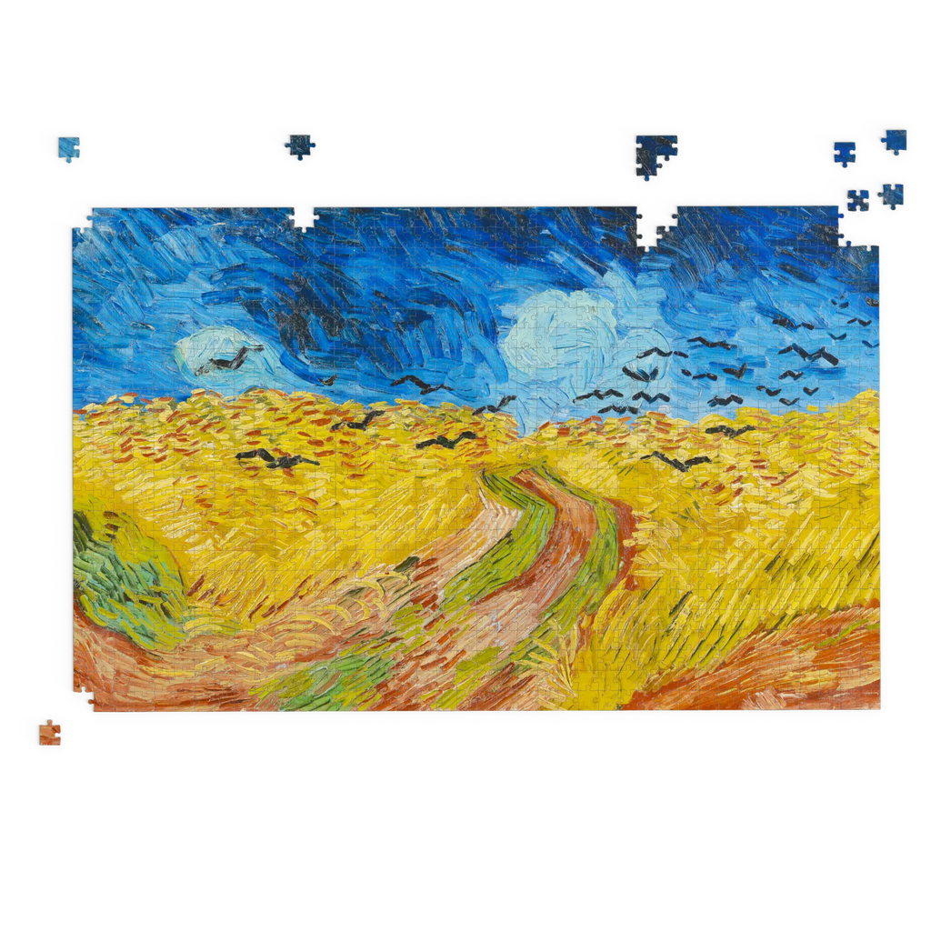 Champ de blé aux corbeaux - Vincent Van Gogh