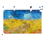 Champ de blé aux corbeaux - Vincent Van Gogh