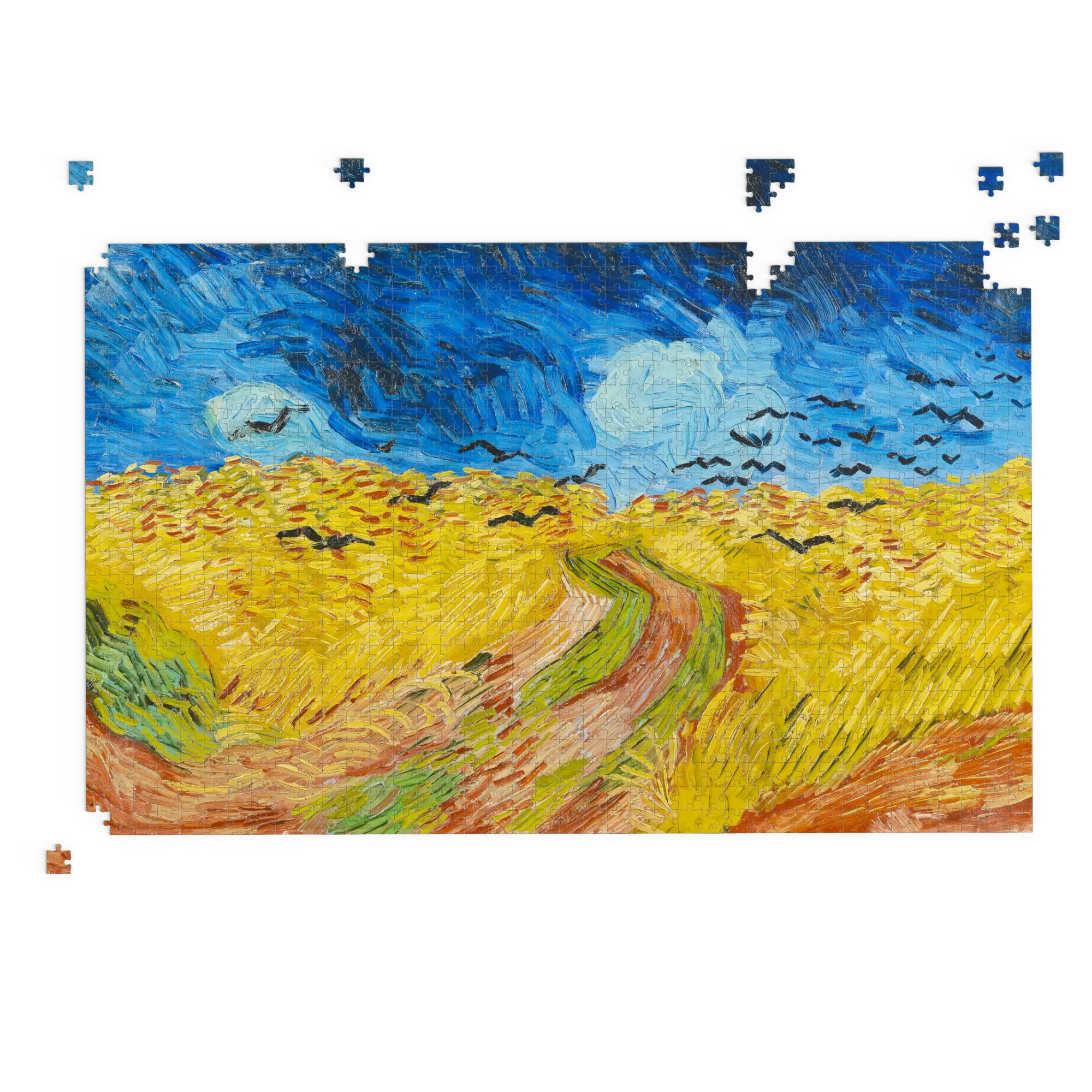 Champ de blé aux corbeaux - Vincent Van Gogh