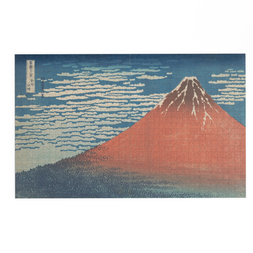 Fuji Rouge - Katsushika Hokusai
