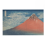 Fuji Rouge - Katsushika Hokusai