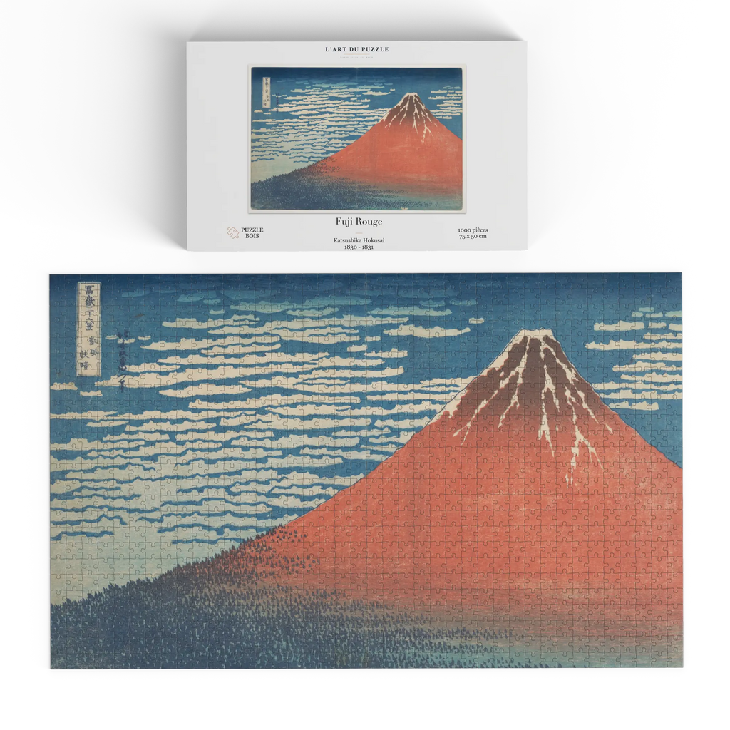 Fuji Rouge - Katsushika Hokusai