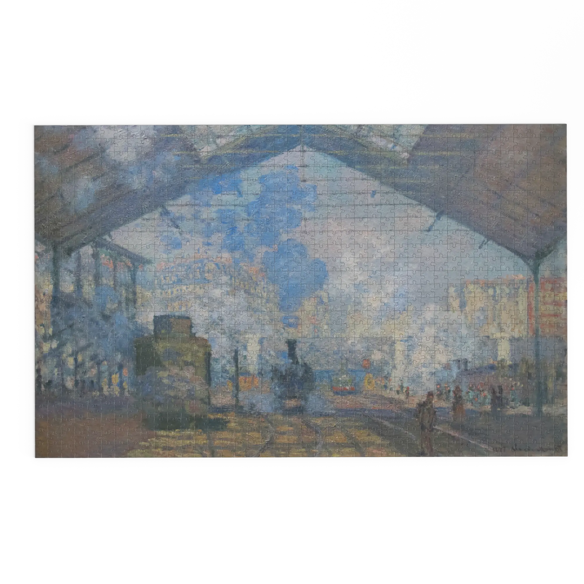 La gare Saint-Lazare - Claude Monet