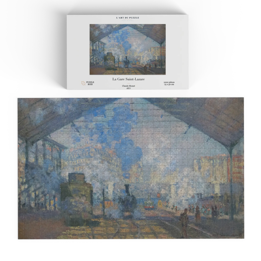 La gare Saint-Lazare - Claude Monet