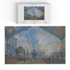La gare Saint-Lazare - Claude Monet