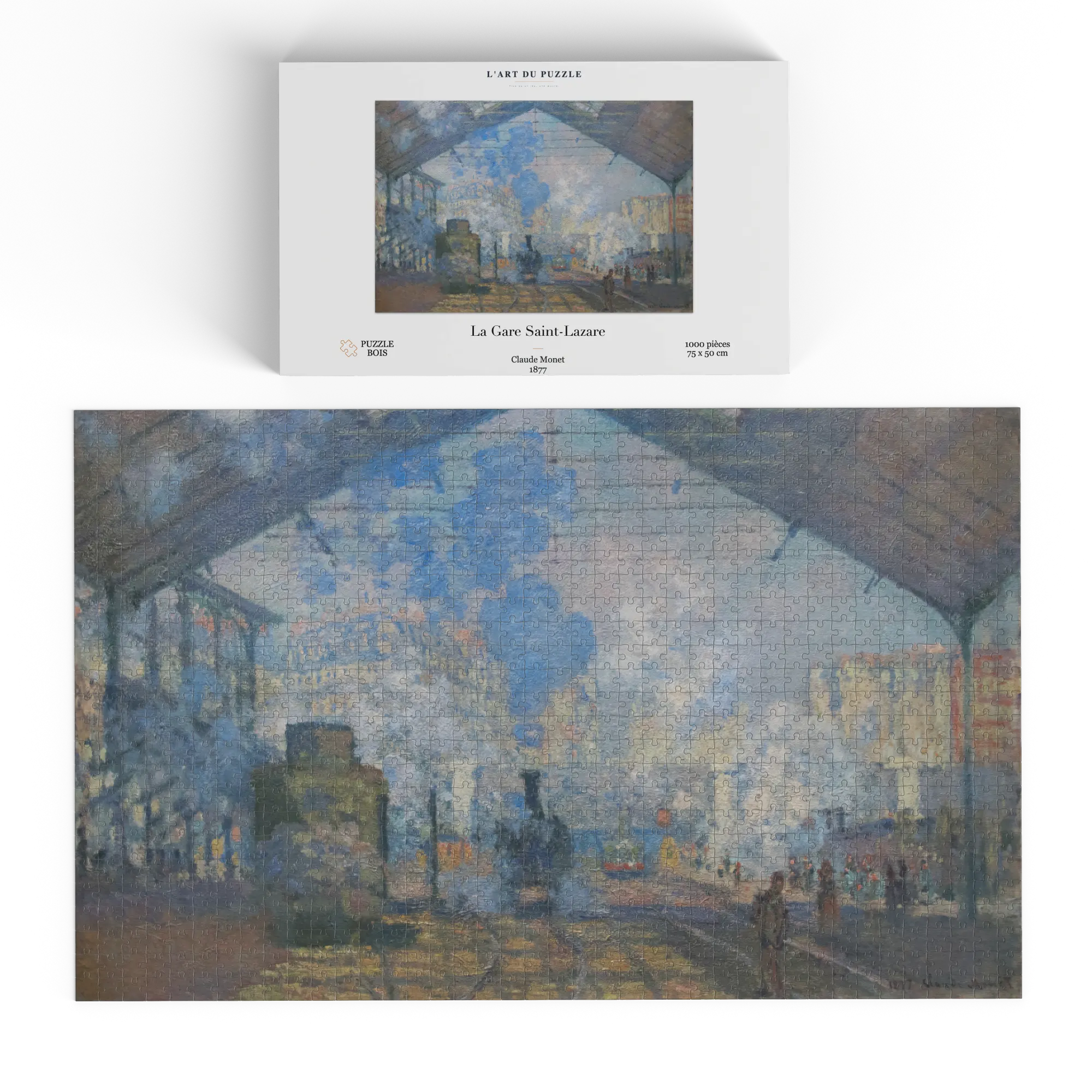 La gare Saint-Lazare - Claude Monet
