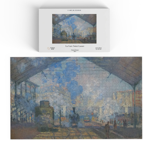 La gare Saint-Lazare - Claude Monet