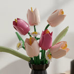 Puzzle 3D Tulipes Éternelles : Maquette Florale à Assembler pour Adulte (Décoration)