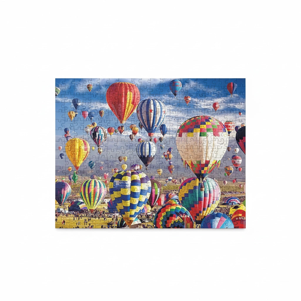 Puzzle 1000 Pièces - Ballons dirigeables (Paysage, Adulte)