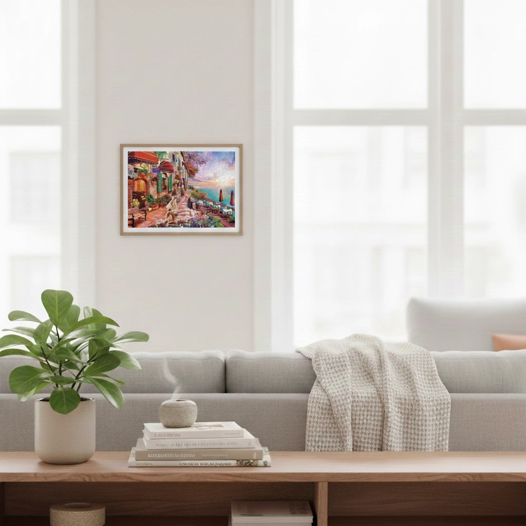 Puzzle 1000 Pièces - Fleur du matin (Paysage, Adulte)