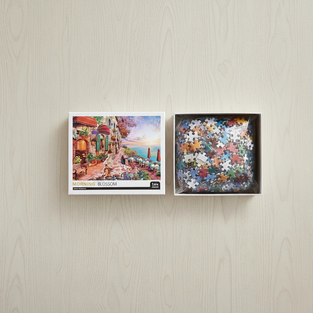 Puzzle 1000 Pièces - Fleur du matin (Paysage, Adulte)