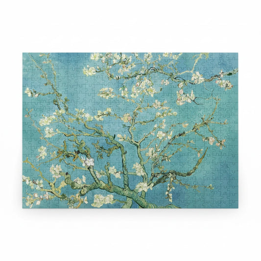 Puzzle 1000 Pièces - Fleurs d'Amandier, Van Gogh (Art, Adulte)