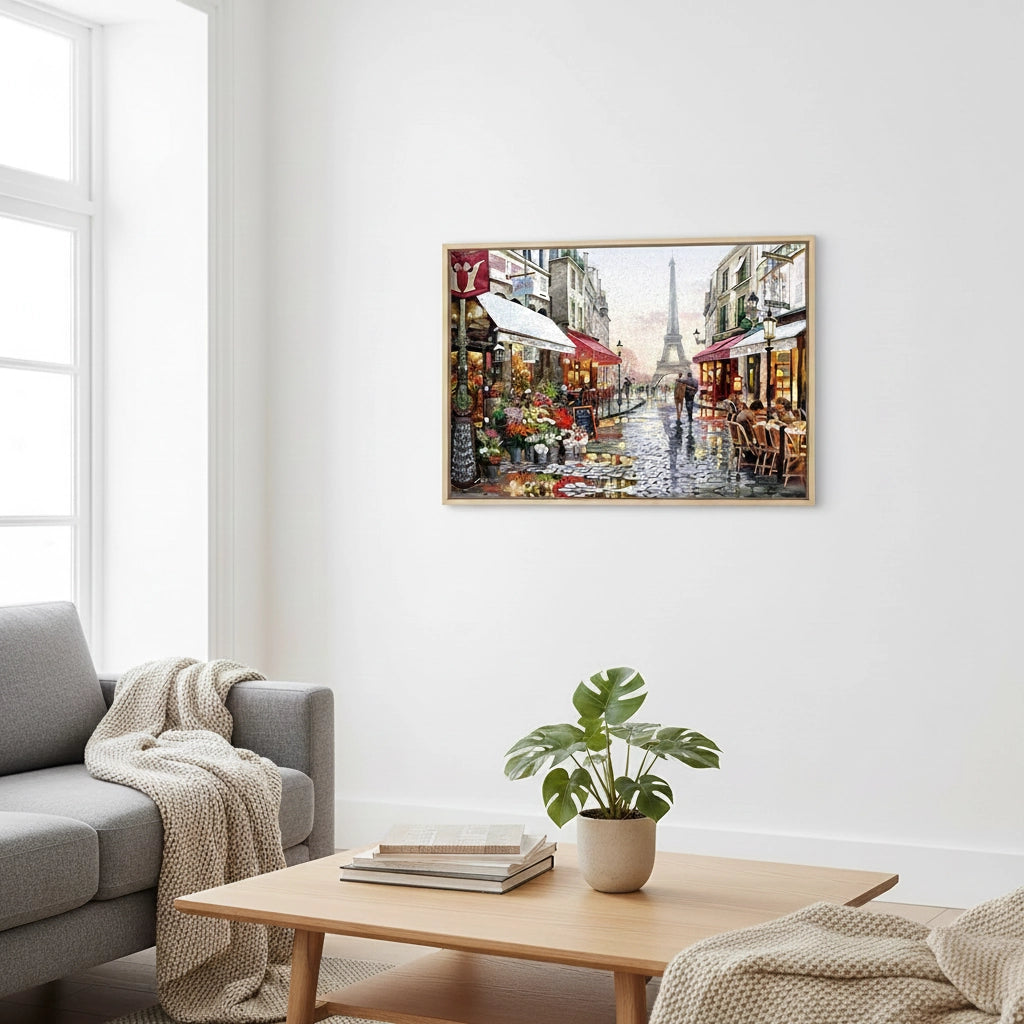 Puzzle 1000 Pièces - Ruelle Parisienne (Art, Adulte)