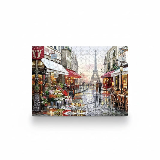Puzzle 1000 Pièces - Ruelle Parisienne (Art, Adulte)