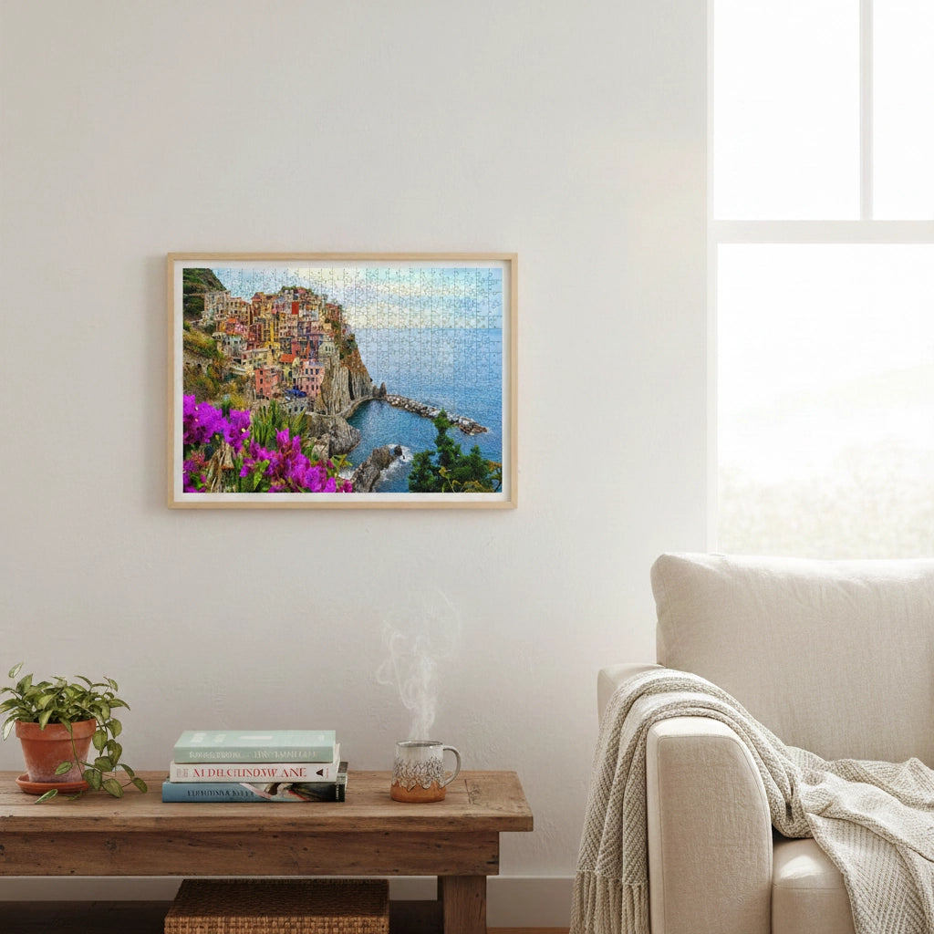 Puzzle 500 Pièces - Cinque Terre (Paysage, Ville)