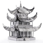 Puzzle Métal 3D - Monuments | Yueyang Tower, Chine