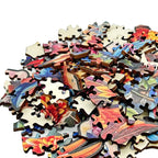 Puzzle en Bois "Maman Poule & Poussins" - Douceur Champêtre - 100 à 300 Pièces