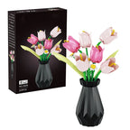 Puzzle 3D Tulipes Éternelles : Maquette Florale à Assembler pour Adulte (Décoration)
