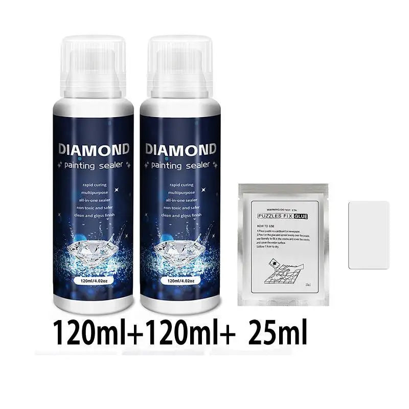 Colle pour Puzzle - Tenue continue et effet Brillant