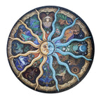 Puzzle 1000 Pièces - 12 Constellations (Rond, Astronomie)
