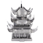 Puzzle Métal 3D - Monuments | Yueyang Tower, Chine