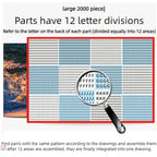 Puzzle 2000 pièces - Feu d'artifices (Art, Adulte)