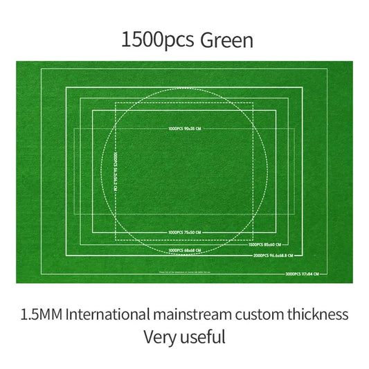 Tapis de puzzle 1500 pièces professionnel en feutre