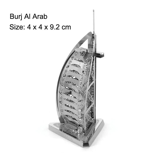Puzzle 3D Métal - Monuments | Burj al-Arab, Dubaï