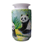 Puzzle 3D Vase 'Panda et Bambou' - 160 Pièces - Décoration Style Porcelaine Chinoise