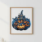 Puzzle en bois Citrouille d'Halloween