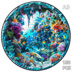 Puzzle en bois - Univers marin