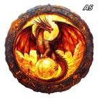 Puzzle en bois – Dragon de Feu