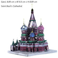 Puzzle 3D Métal - Monuments | Cathédrale St Basil, Moscou