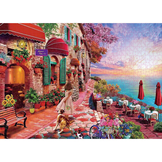 Puzzle 1000 Pièces - Fleur du matin (Paysage, Adulte)