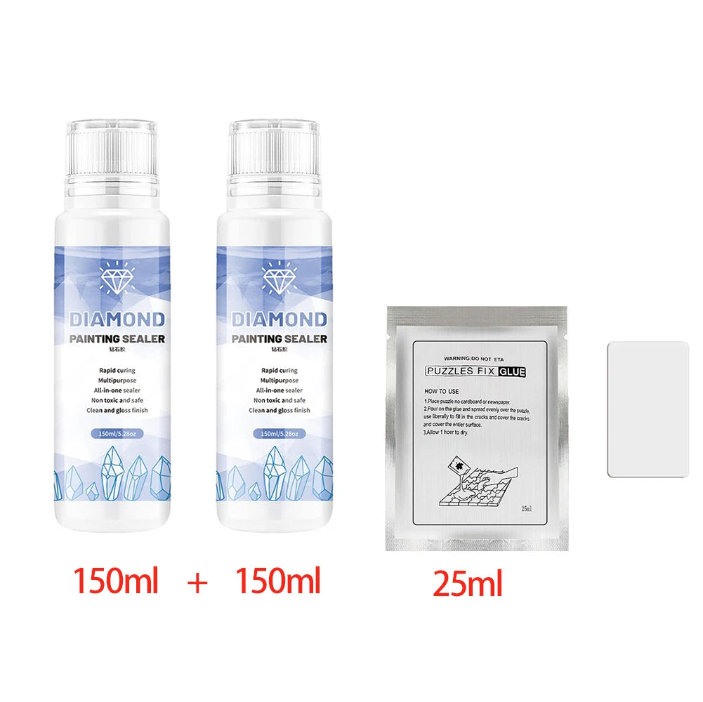 Colle pour Puzzle - Tenue continue et effet Brillant