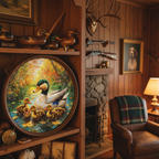 Puzzle en bois : Famille de canards