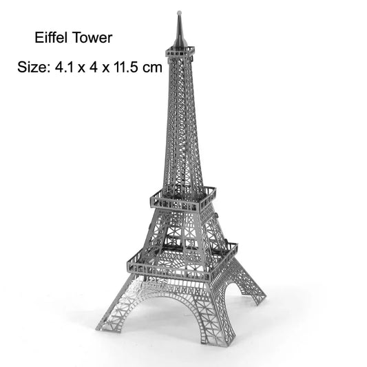 Puzzle 3D Métal - Monuments | Tour Eiffel