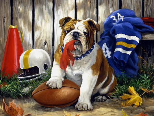 Puzzle 500 Pièces - Olive le Chien (Animaux, Art)