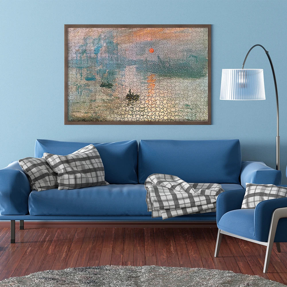Puzzle 1000 Pièces "Impression, Soleil Levant" - Claude Monet - Art & Sérénité