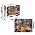 Puzzle 1000 pièces - Maison chaleureuse (Art, Adulte)