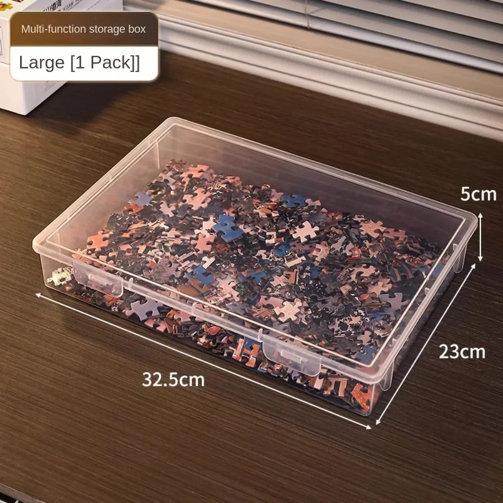 Boite de rangement à empiler pour puzzle