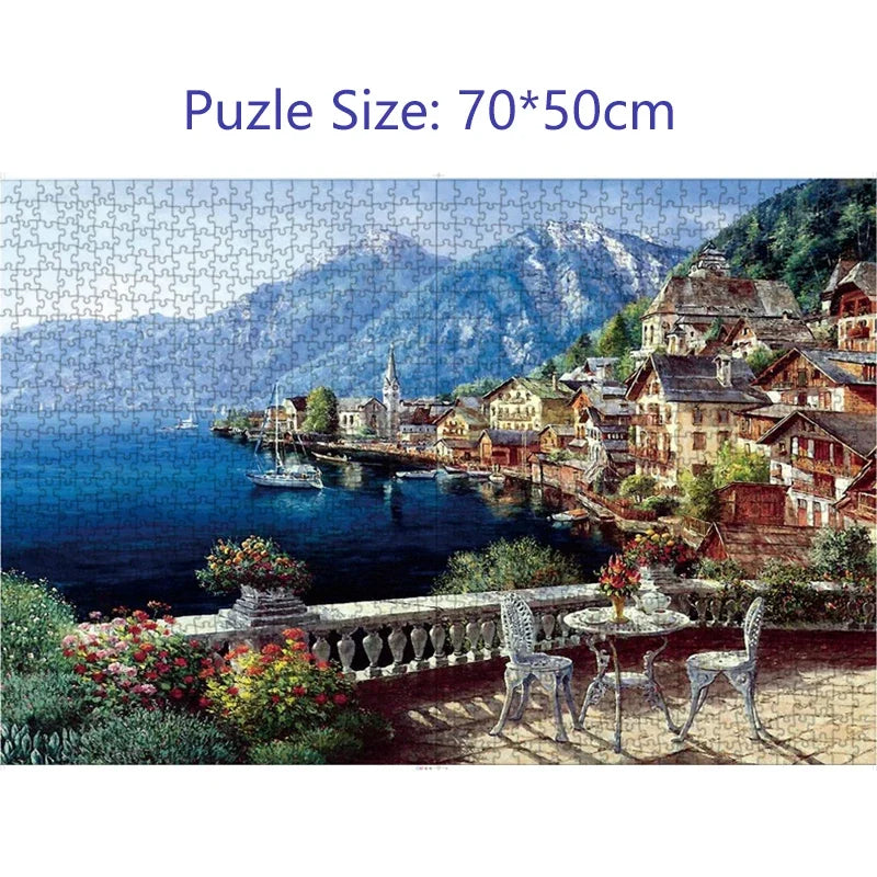 Puzzle 1000 Pièces - Ville Australienne (Art, Adulte)