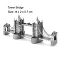 Puzzle 3D Métal - Monuments | Tower bridge, Londres